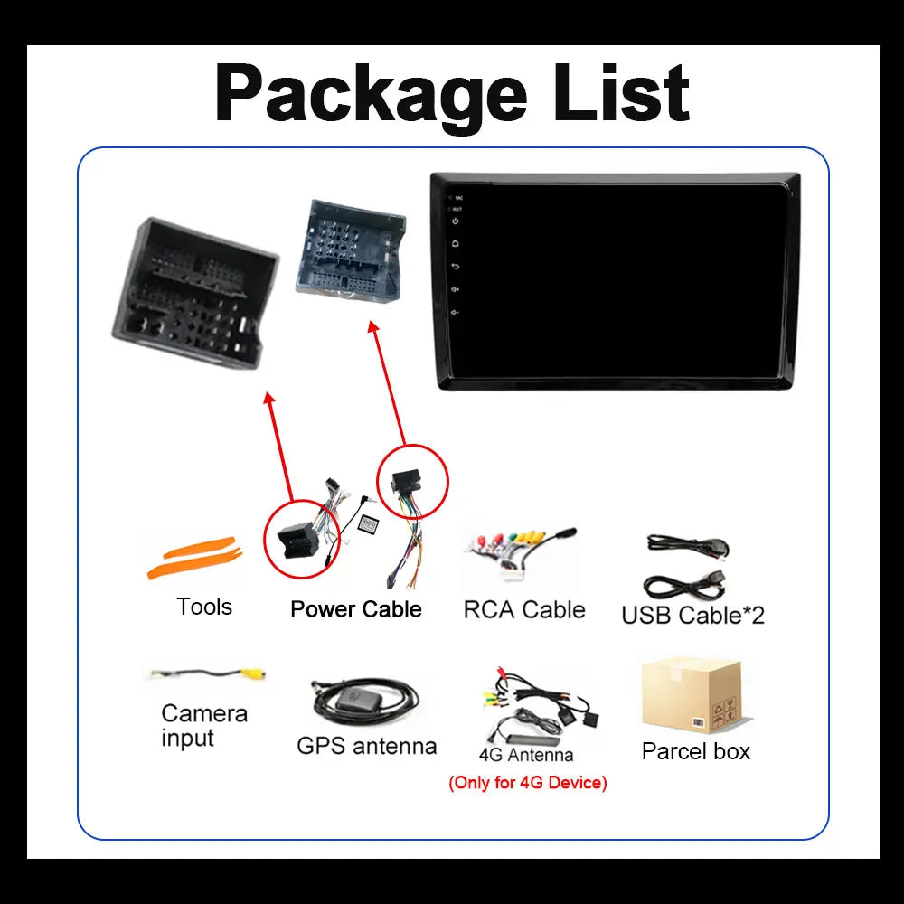 9 inch Android OS for Volkswagen Beetle A5 2011 - 2019 Car Radio Video Multimedia Player GPS Navigation WIFI BT Auto Accessories