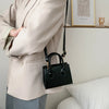 Yogodlns Vintage Mini Crossbody Bag Women PU Leather Small Messenger Bag Elegant Shoulder Bag Designer Handbag Casual Lady Purse