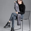 Thermal Winter Thick Fleece High-waist Warm Skinny Jeans Thick Women Stretch Button Pencil Pants Mom Casual Velvet Jeans