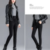 Thermal Winter Thick Fleece High-waist Warm Skinny Jeans Thick Women Stretch Button Pencil Pants Mom Casual Velvet Jeans