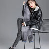 Thermal Winter Thick Fleece High-waist Warm Skinny Jeans Thick Women Stretch Button Pencil Pants Mom Casual Velvet Jeans