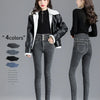 Thermal Winter Thick Fleece High-waist Warm Skinny Jeans Thick Women Stretch Button Pencil Pants Mom Casual Velvet Jeans