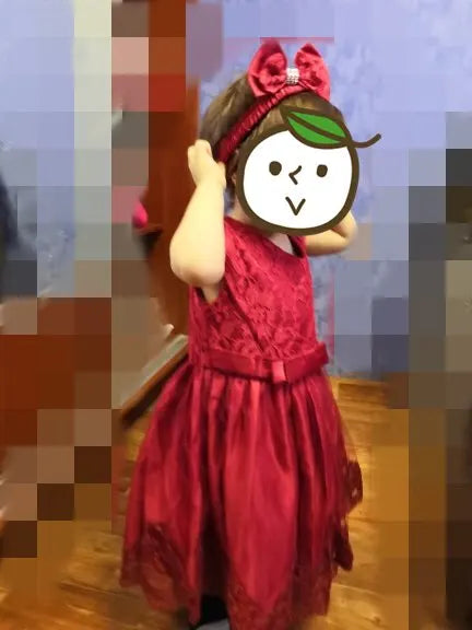 2023 New Fashion Wedding Birthday Party Dress Christams Dress For Girl 1-5 Years Girls Dress Elegant Tutu Vestidos Kids Clothes