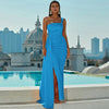 Women Party Fashion Sexy One-shoulder Sleeveless Evening Prom Dresses