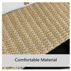 Straw Beach Bag for Women 2021 Summer Pleated Handle Luxury Designer Bag Contrast Color Crossbody Purse and Handbag Lady Bolsos