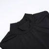 Instunning European and American Metal Butterfly Hollow-out Backless Dress Women Gyaru Style Slimming Split Long Skirt