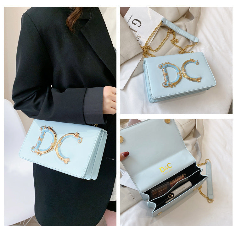 Fashion Trend Women's Crossbody Bag Armpit Classic PU Leather Women's Shoulder Bag Square Flip Small Square Bag