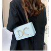 Fashion Trend Women's Crossbody Bag Armpit Classic PU Leather Women's Shoulder Bag Square Flip Small Square Bag
