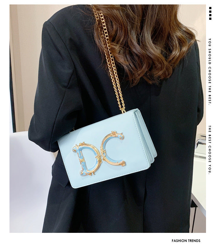 Fashion Trend Women's Crossbody Bag Armpit Classic PU Leather Women's Shoulder Bag Square Flip Small Square Bag