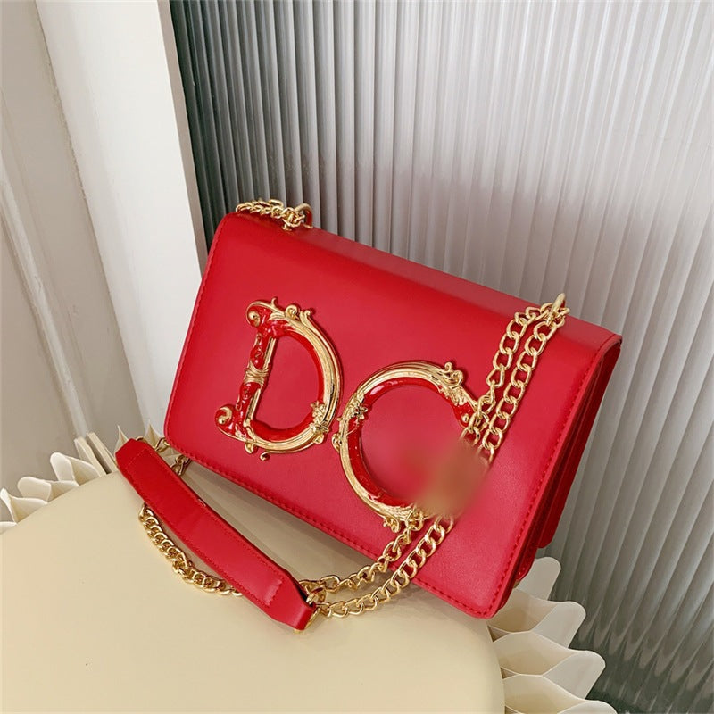 Fashion Trend Women's Crossbody Bag Armpit Classic PU Leather Women's Shoulder Bag Square Flip Small Square Bag