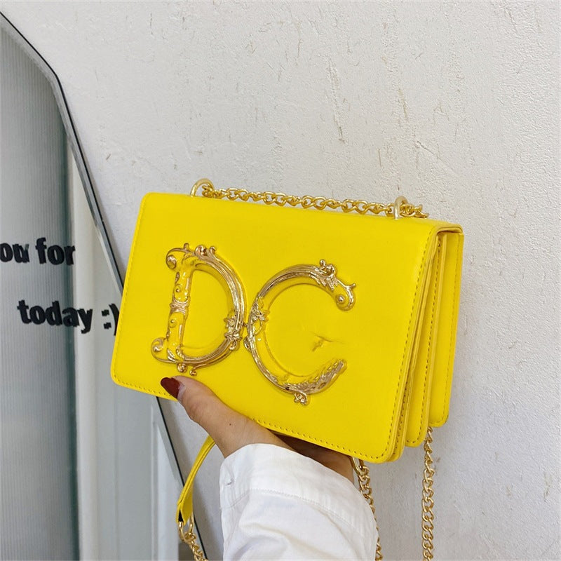 Fashion Trend Women's Crossbody Bag Armpit Classic PU Leather Women's Shoulder Bag Square Flip Small Square Bag
