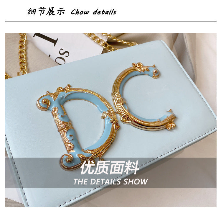 Fashion Trend Women's Crossbody Bag Armpit Classic PU Leather Women's Shoulder Bag Square Flip Small Square Bag