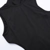 Instunning European and American Metal Butterfly Hollow-out Backless Dress Women Gyaru Style Slimming Split Long Skirt