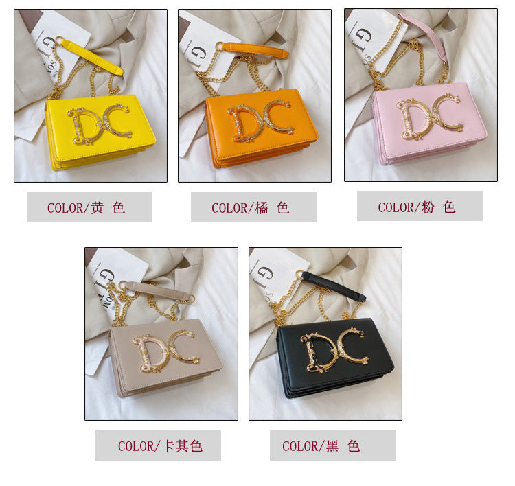 Fashion Trend Women's Crossbody Bag Armpit Classic PU Leather Women's Shoulder Bag Square Flip Small Square Bag