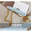 Fashion Trend Women's Crossbody Bag Armpit Classic PU Leather Women's Shoulder Bag Square Flip Small Square Bag