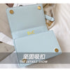 Fashion Trend Women's Crossbody Bag Armpit Classic PU Leather Women's Shoulder Bag Square Flip Small Square Bag