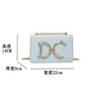Fashion Trend Women's Crossbody Bag Armpit Classic PU Leather Women's Shoulder Bag Square Flip Small Square Bag
