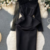Design Retro Mesh Chic Fancy Dress