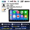 Android 14 Carplay Auto For Toyota Raize 1 2019 - 2023 For Daihatsu Rocky 2 2019 - 2021 Car Radio Multimedia Video Player GPS 4G