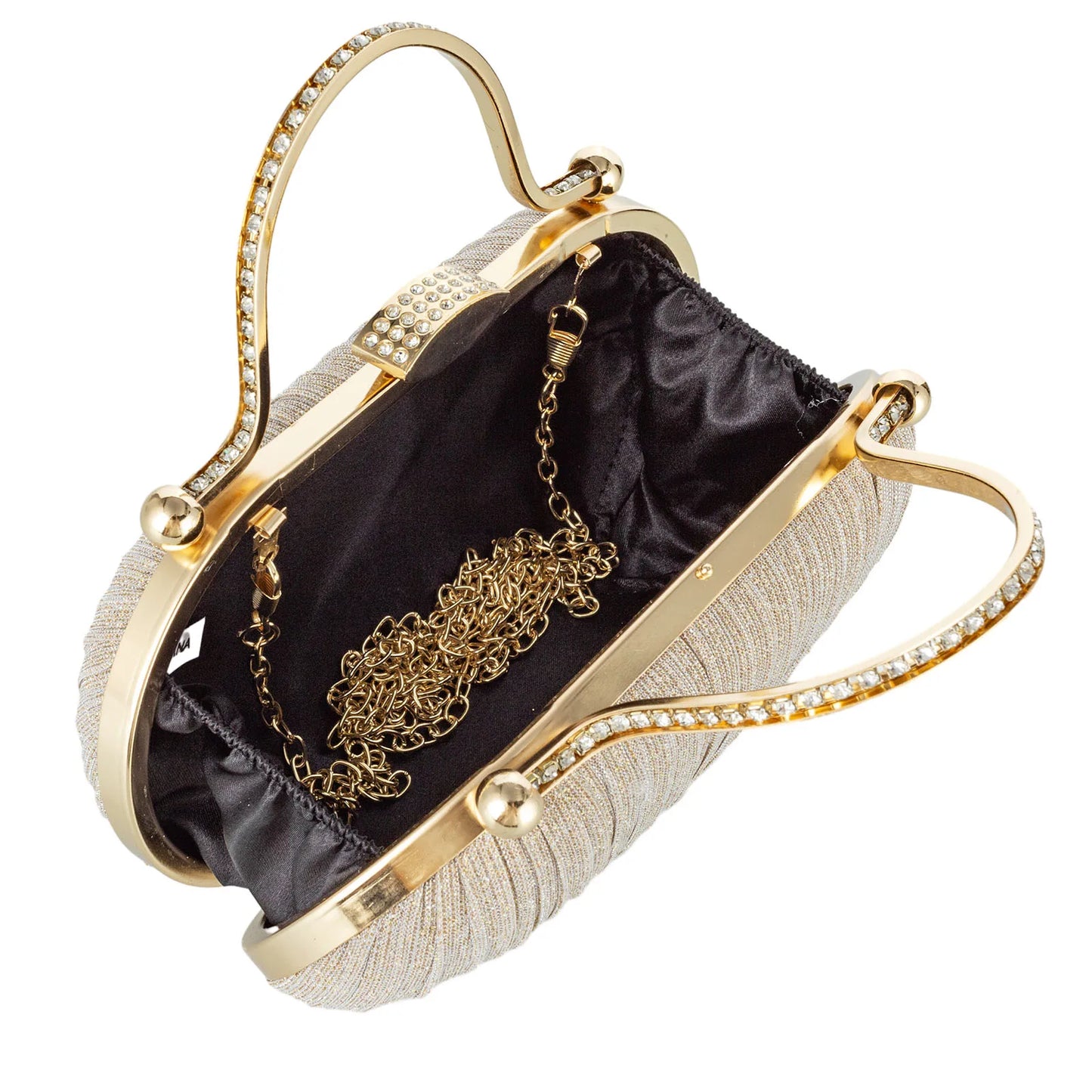 Glitter Bling Glamorous Evening Bags Mini Rhinestones Decorated Box Shaped Dinner Bags For Party Girl Women Dinner Prom Banquet