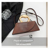 Solid Alligator PU Shoulder and Crossbody Bags Personality Designer Style High Quality Hand Bags for Women 2024 Fashion Hot Sale