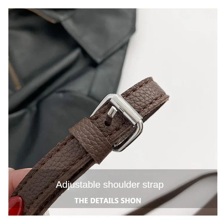 PU Square Compact Shoulder and Crossbody Bags Zipper Unique Design High Quality Hand Bags for Women 2025 Designer Style Bolso