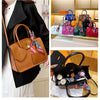 New Birkin Bag Handbag Lychee Grain Large Capacity Advanced Sense Kelly Bag Single Shoulder Crossbody Bag for Women