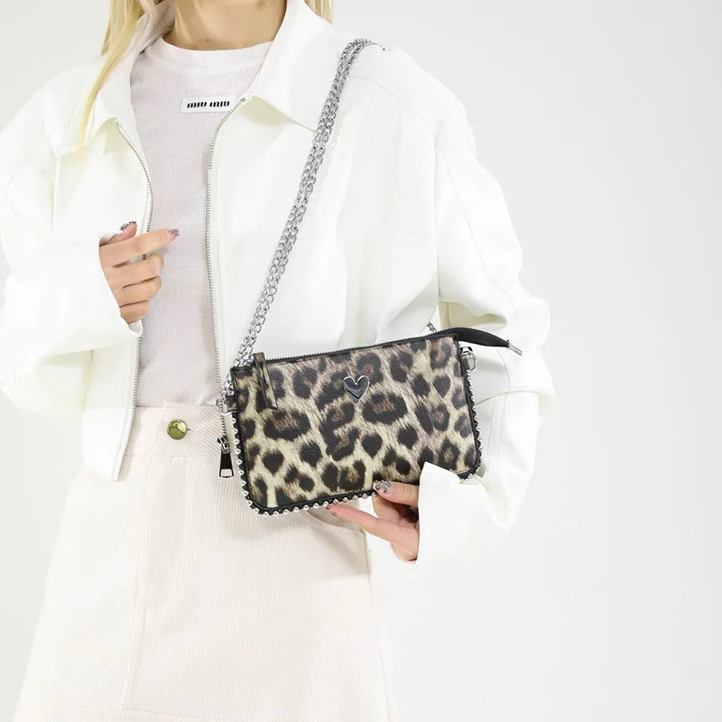 Solid color Design Crossbody Bags For Women Fashion Chain Mobile Phone Purses Fashion Shoulder Messenger Bag Sac A Main Female