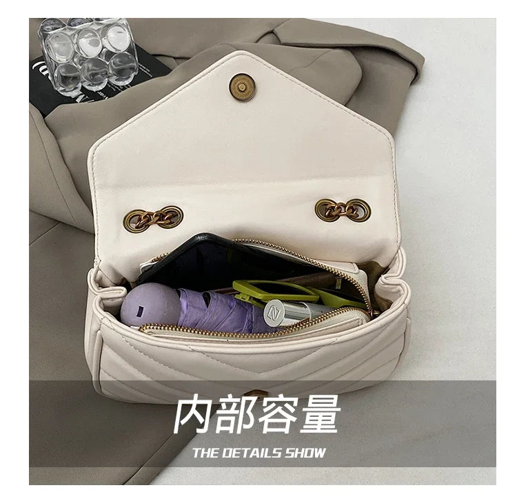Luxury Ladies Handbag Genuine Leather Shoulder Bag Women's Crossbody Tote Elegant Designer