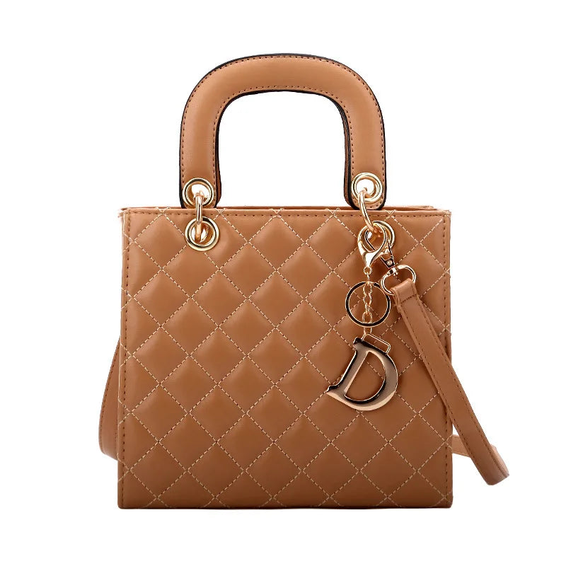 New Fashion Luxury Design Tote Bags for Women Handbags Ladies Shoulder Bags Trending Lingge Chain Crossbody Bag and Purse