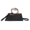 Solid Alligator PU Shoulder and Crossbody Bags Personality Designer Style High Quality Hand Bags for Women 2024 Fashion Hot Sale