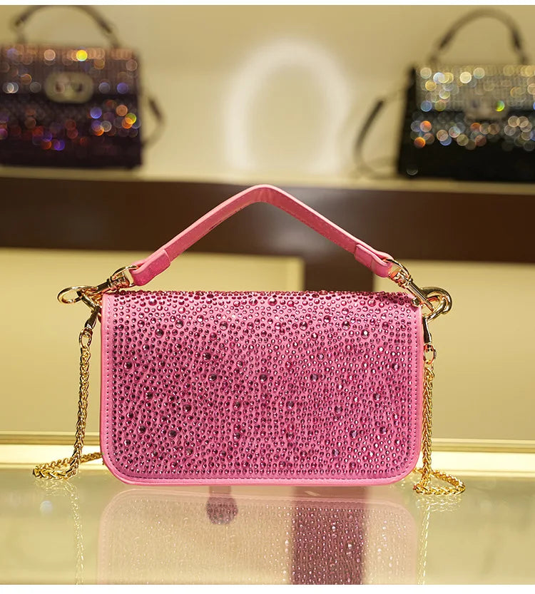 Premium Soft Leather Shoulder Bag For Women Crossbody Handbag Ladies Designer Tote Elegant Purse