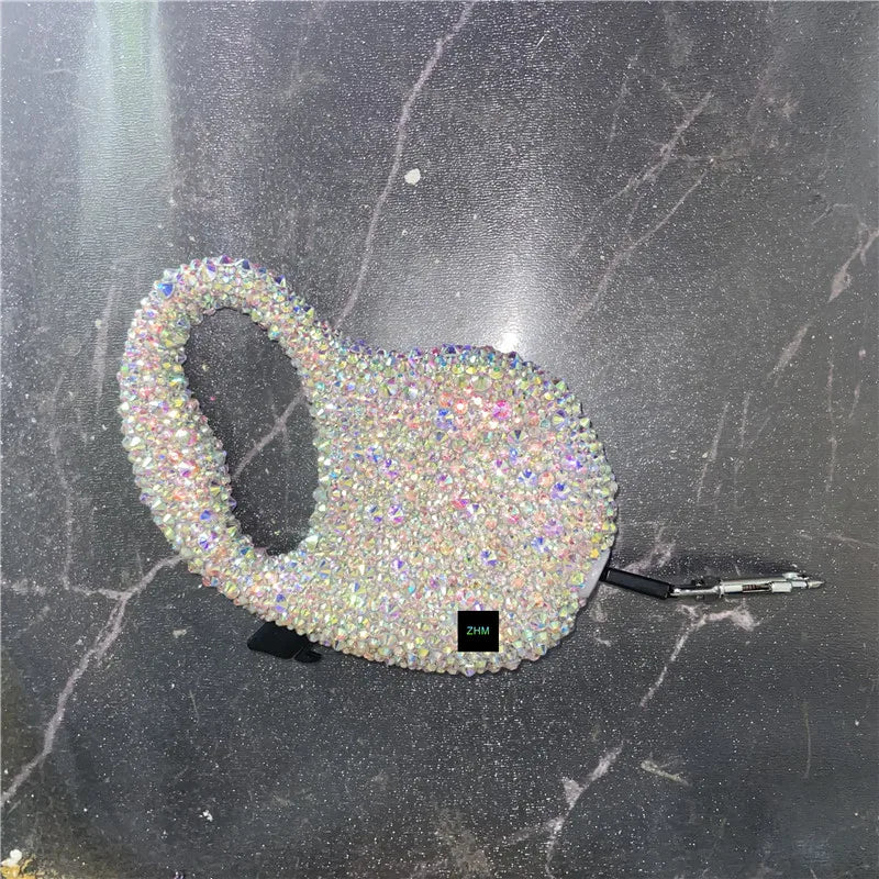 Mixed Rhinestone Bling Dog Leash Durable Leash Retractable Nylon Cat Lead Extension Puppy Walking Running Lead Roulette for Dogs