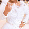African Dresses for Women 2024 Spring and Autumn African Women Long Sleeve White Plus Size Long Dress African Clothes