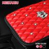 1 PU soft Comfort diamond-encrusted Crown Car armrest cushion Car accessories interior for both men and women