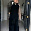 Muslim Abaya Women Dresses Solid Slim Jalabiya Eid 2025 Ramadan Morocco Islam Vestidos Largos Arab Long Robe Dubai Abayas Kaftan
