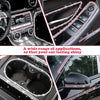 Pink Bling Car Trim Self-Adhesive 16.4Ft Rhinestone Car Interior Accessories for Women Car Crystal Door Stickers Car Dashboard s