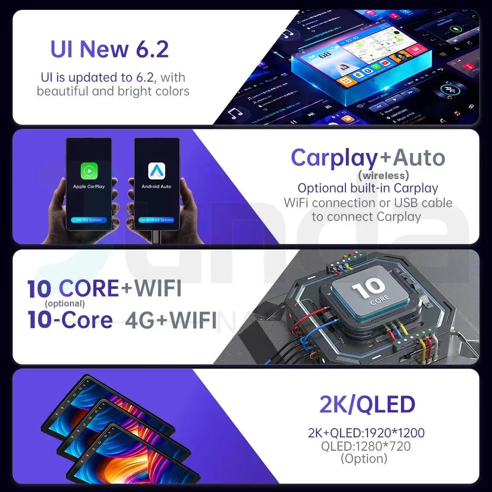 Android 14 Carplay Car Radio Stereo Multimedia Video Player For Citroen Berlingo 2019 Peugeot Partner Rifter 2020 For Opel Combo