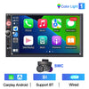 XIMA Wireless CarPlay Android Auto 7 Inch IPS 2 Din Stereo Car Radio Multimedia Player autoradio Headunit Bluetooth AHD Camera