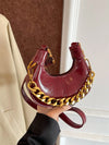 Fashionable Small Handbag, Minimalist Stylish Texture Elegant Style Shoulder Bag, New Casual 	Top Handle Bag For Women