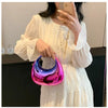 Luxury Designer Evening Clutch Clear Acrylic Women Handbags Fashion Shoulder Bag Half Moon Wedding Purses Party Tote Ladies