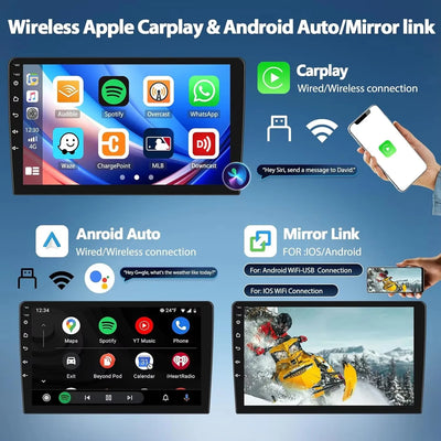 Android 14 Carplay Auto Car Radio for Hyundai H1 Grand Starex 2007 2008 2009 2010 2011-2015 Multimedia Video Player GPS Stereo