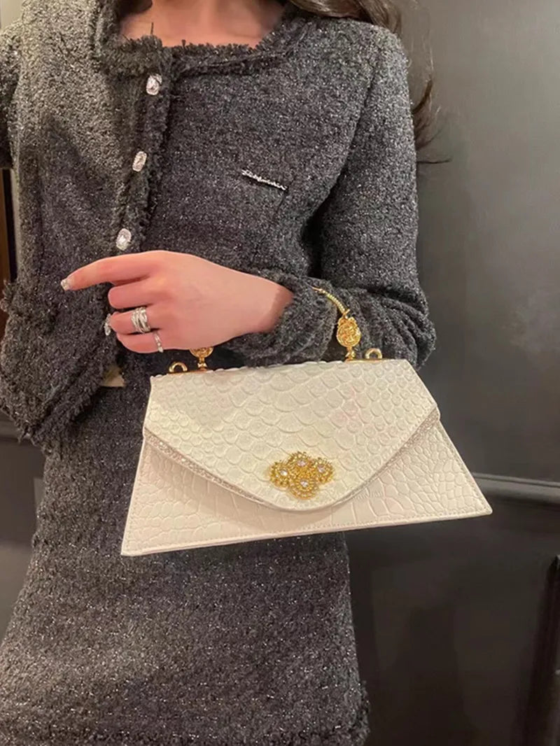 Leather Women's Bag 2025 New Fashion Snake-print Cowhide Small Handbags Shoulder Crossbody Bags Lady Party Messenger Shell Bags