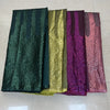2025 African Nigerian Tulle Lace Fabric Organza Embroidery High Quality Brocade Jacquard 5Yard for Party Gown Dress YXZ157
