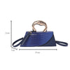 Solid Alligator PU Shoulder and Crossbody Bags Personality Designer Style High Quality Hand Bags for Women 2024 Fashion Hot Sale