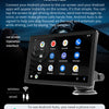BQCC 9 "carplay Wireless mirror link Android auto Truck HD display with touch  music video player FM transmitting AUX audio