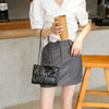 Lingge bag, chain bag, single shoulder bag, diagonal cross style crossbody bag for women