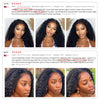 13x6 Hd 250 Density Afro Kinky Curly Wig 100% Human Hair 13x4 4c Edges Frontal Deep Wave Curly Lace Front Wigs For Women on sale