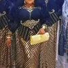 African Dresses for Women 2025 New Fashion Plus Size Sequin Evening Party Long Dress Dashiki Ankara Outfits Robe African Clothes