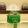 Premium Soft Leather Shoulder Bag For Women Crossbody Handbag Ladies Designer Tote Elegant Purse
